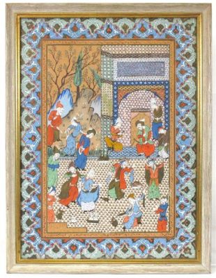 The Transformations of Persian Miniature Painting: A Kaleidoscope of Artistic Evolution and Cultural Heritage